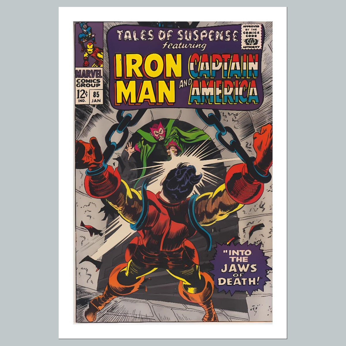 2463 Tales Of Suspense 8x10 Glossy Photo Comic Book CoverFast-Secure Shipping