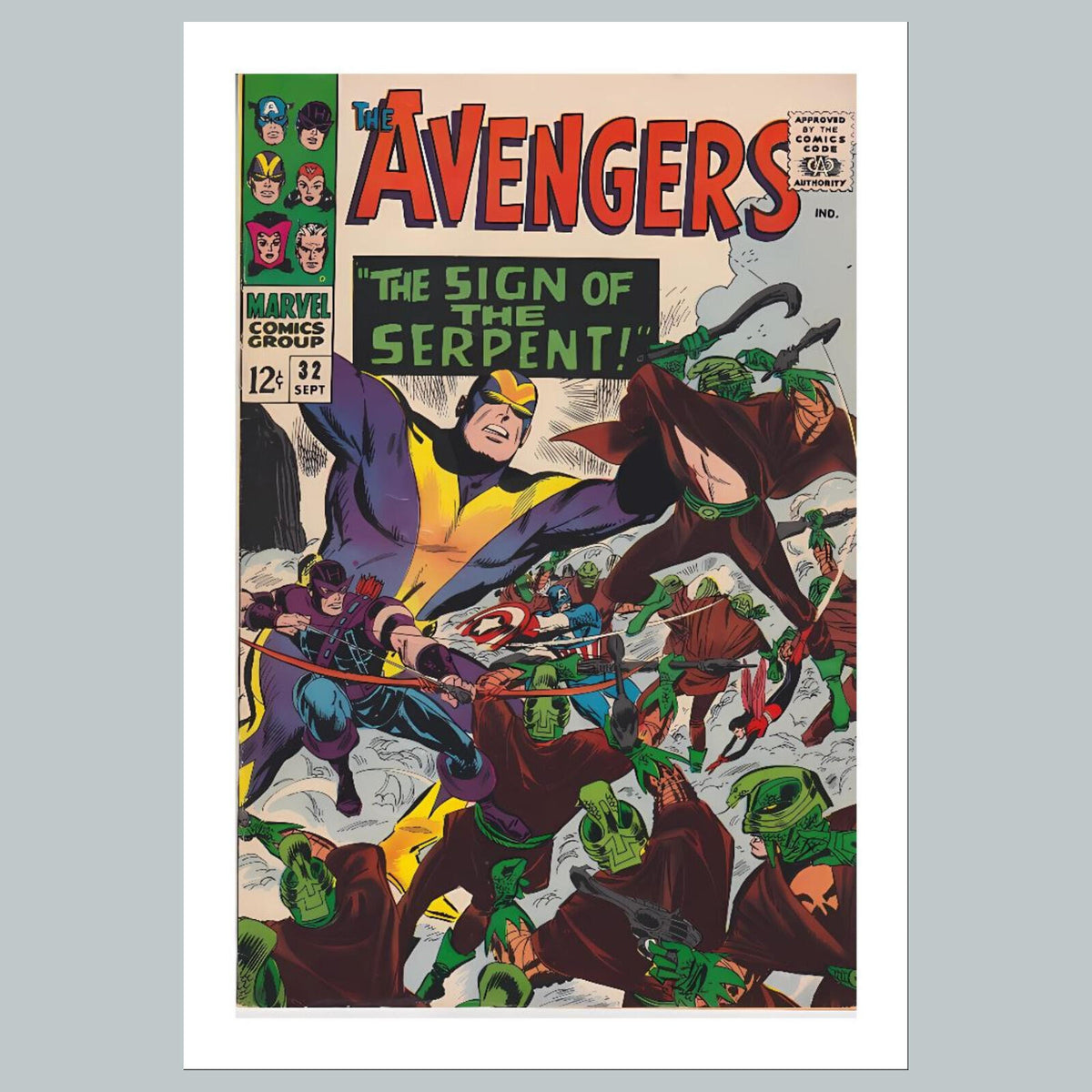 1847 Avengers 8x10 Glossy Photo Comic Book Cover Fast-Secure Shipping