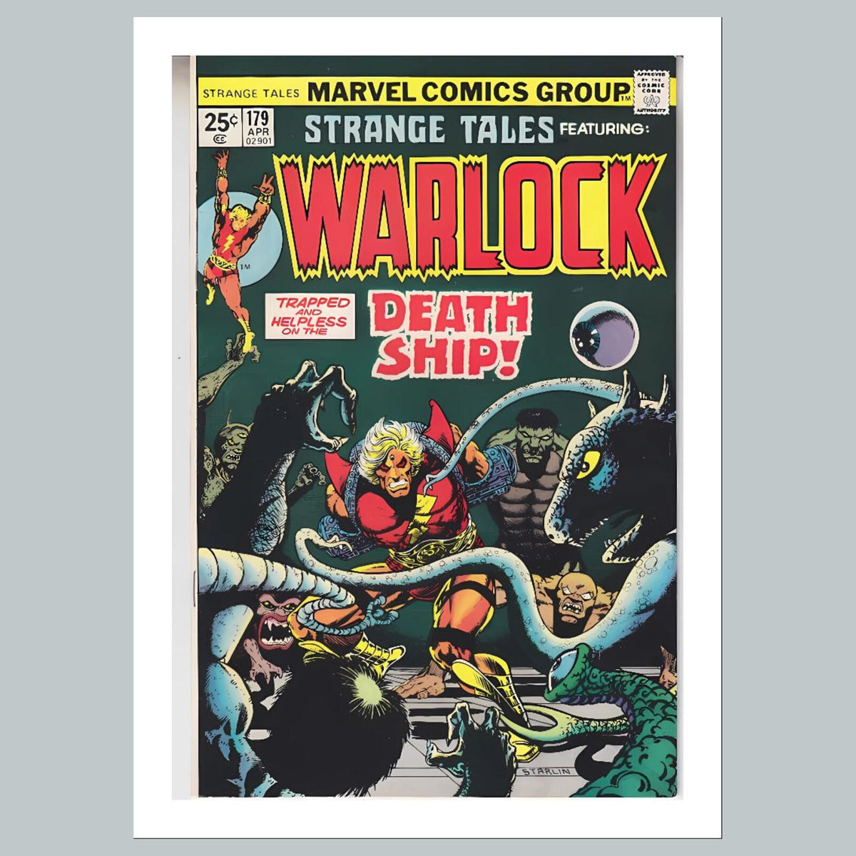 2562 Strange Tales 8x10 Glossy Photo Comic Book CoverFast-Secure Shipping