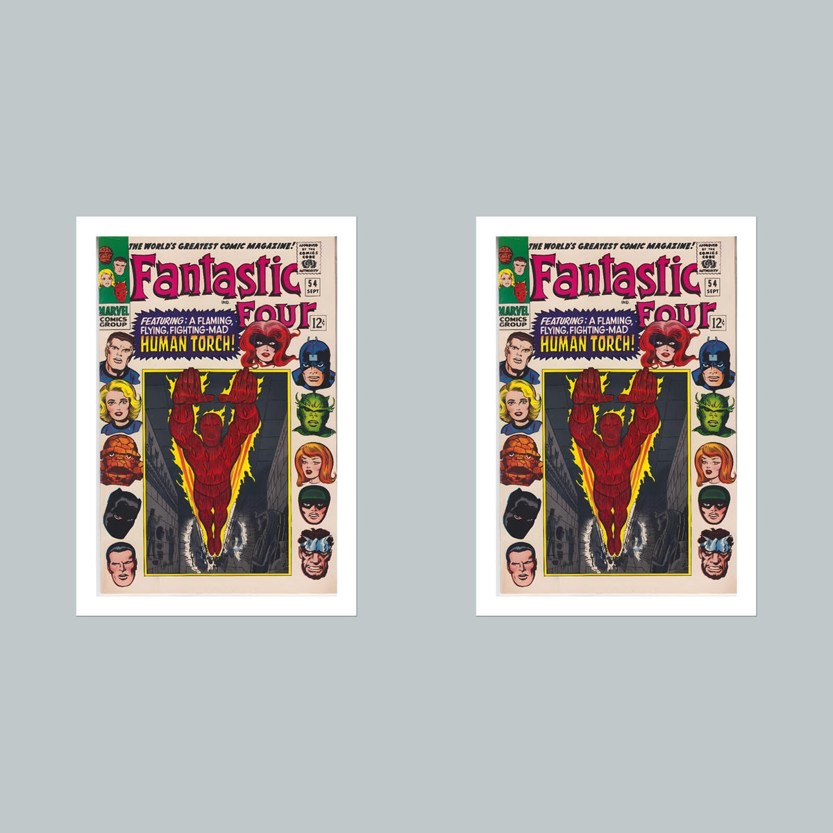 2137 Fantastic Four 8x10 Glossy Photo Comic Book Cover Fast-Secure Shipping