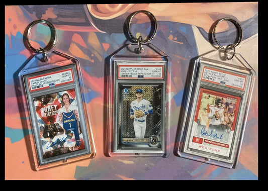 3259 Caitlin Clark-Witt-Mahomes 3 Pack Bundle Keychains