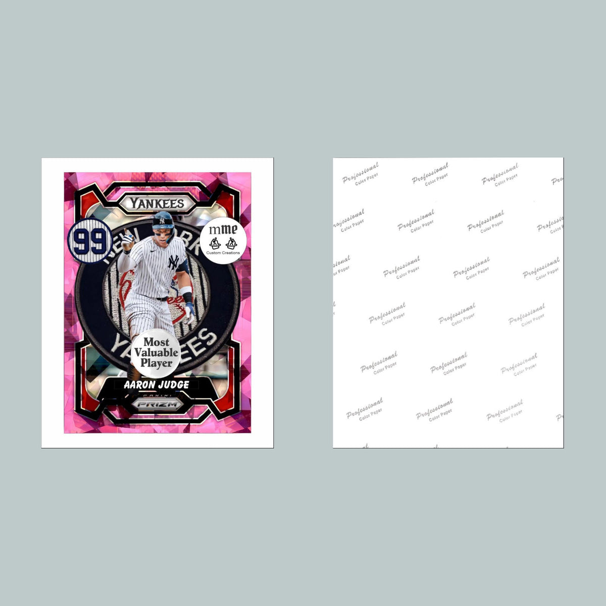 1144B Threefer Bundle Aaron Judge Pink Ice 3 Different 8x10 Glossy Photos BBL
