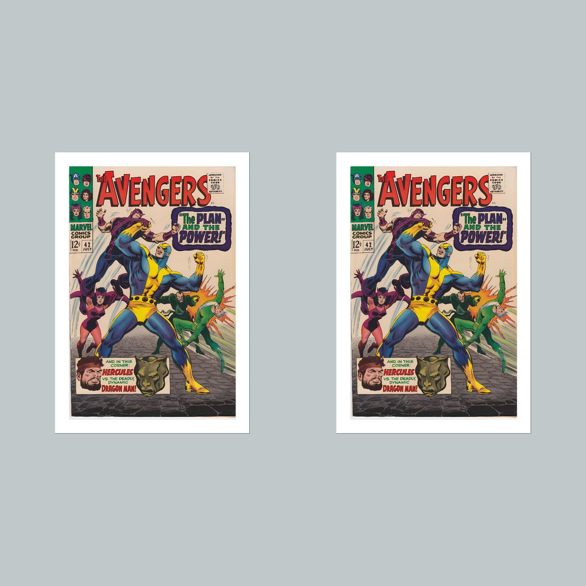 1857 Avengers 8x10 Glossy Photo Comic Book Cover Fast-Secure Shipping