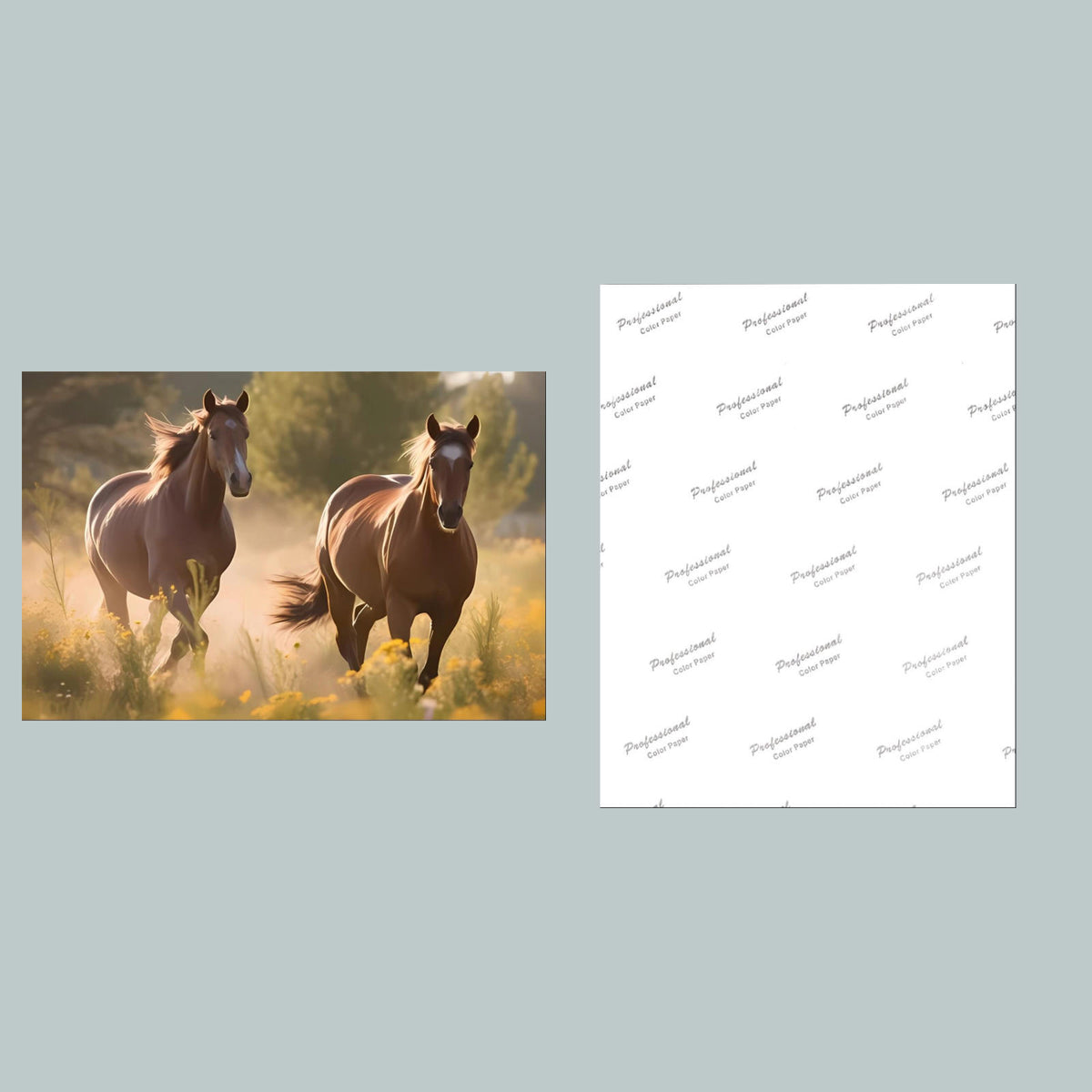 1340 Wild Horses 8x10 Glossy Photo - Fast-Secure Shipping MS