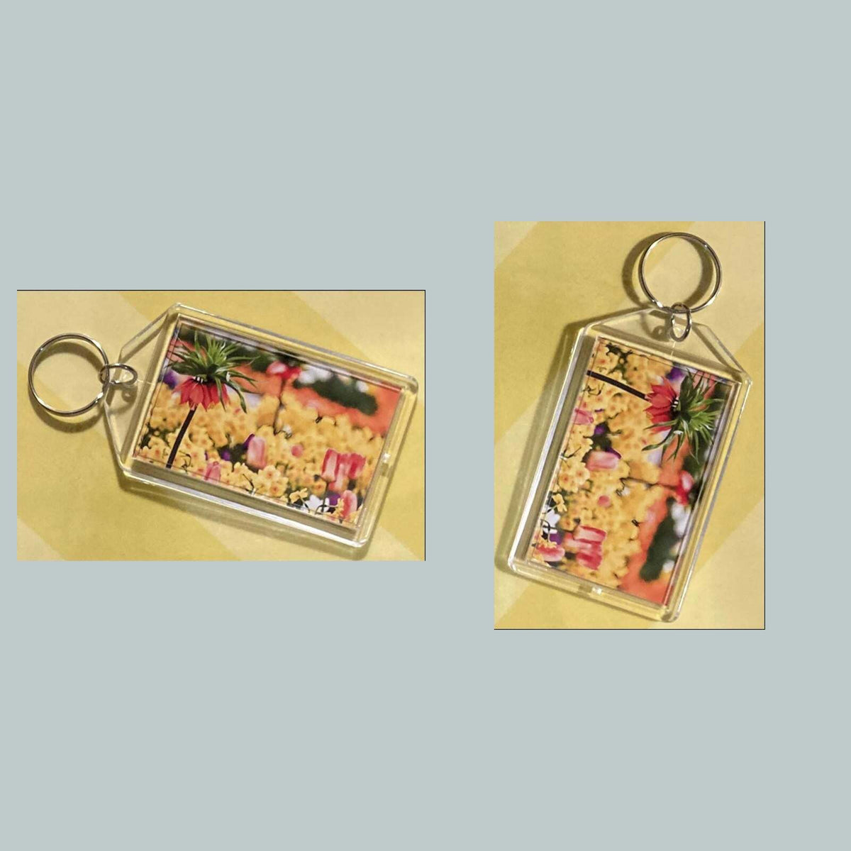 3679 Crown Imperial Acrylic Keychain | Floral Keychain | Flower Lover Gift