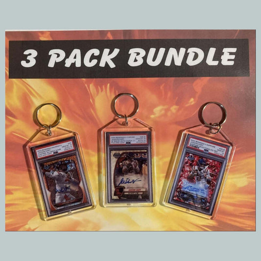 3537B Jaxson Dart 3 Pack Bundle - Custom Hand Made Novelty Keychains - Gift