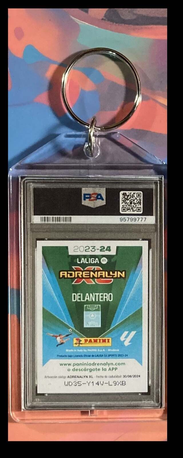 3087 Lamine Yamal 2023 Adrenalyn XL Laliga Limited Edition Keychain-Gift