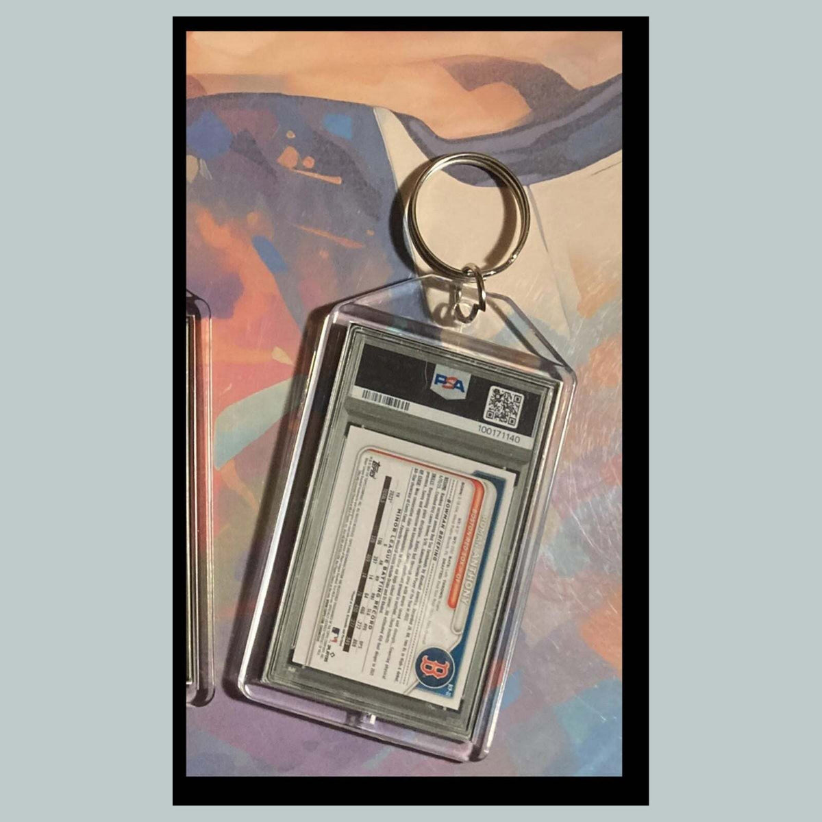 3482 Roman Anthony Chrome Black Auto Custom Hand Made Keychain A Great Gift