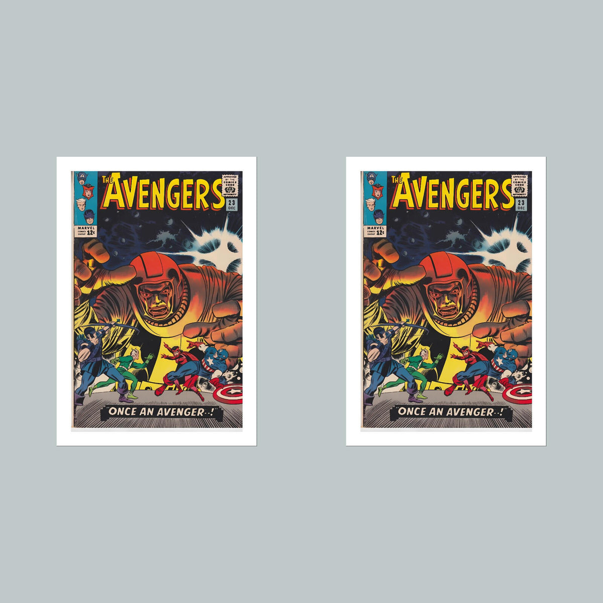 1891 Avengers 8x10 Glossy Photo Comic Book Cover Fast-Secure Shipping