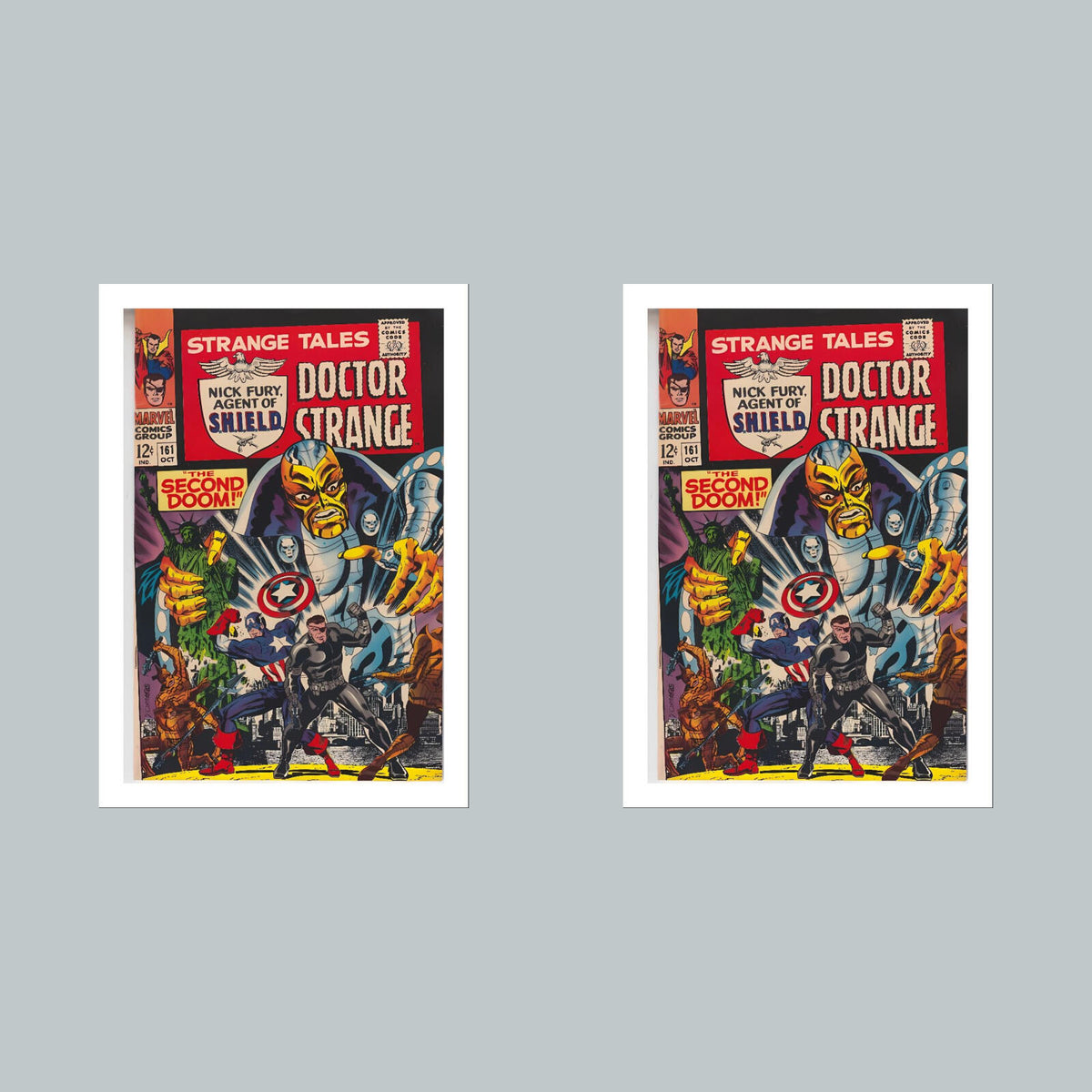 2530 Strange Tales 8x10 Glossy Photo Comic Book CoverFast-Secure Shipping