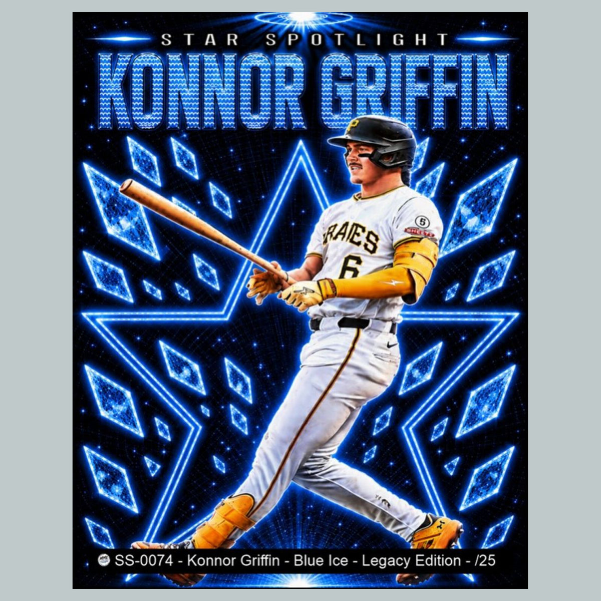 2928 Konnor Griffin Star Spotlight Series Limited Edition Ice Prints /25 8x10