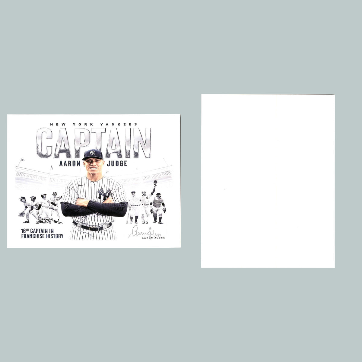 0145 P -8X10 Aaron Judge Captain Glossy Photo Fast-Secure Shipping BBL