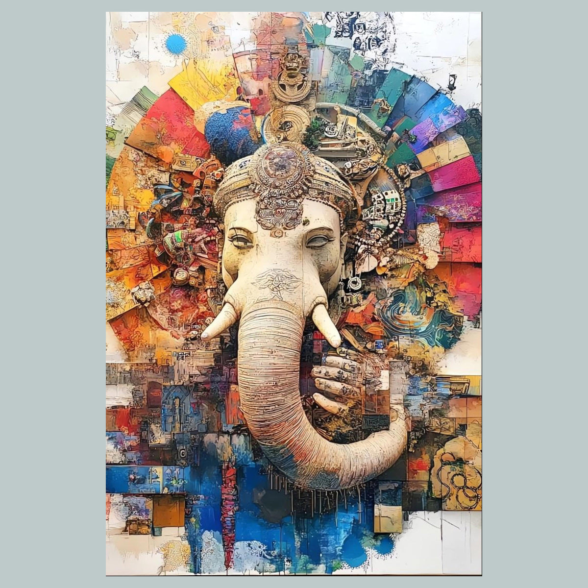 1281 Elephant 8x10 Glossy Photo - Fast-Secure Shipping MS