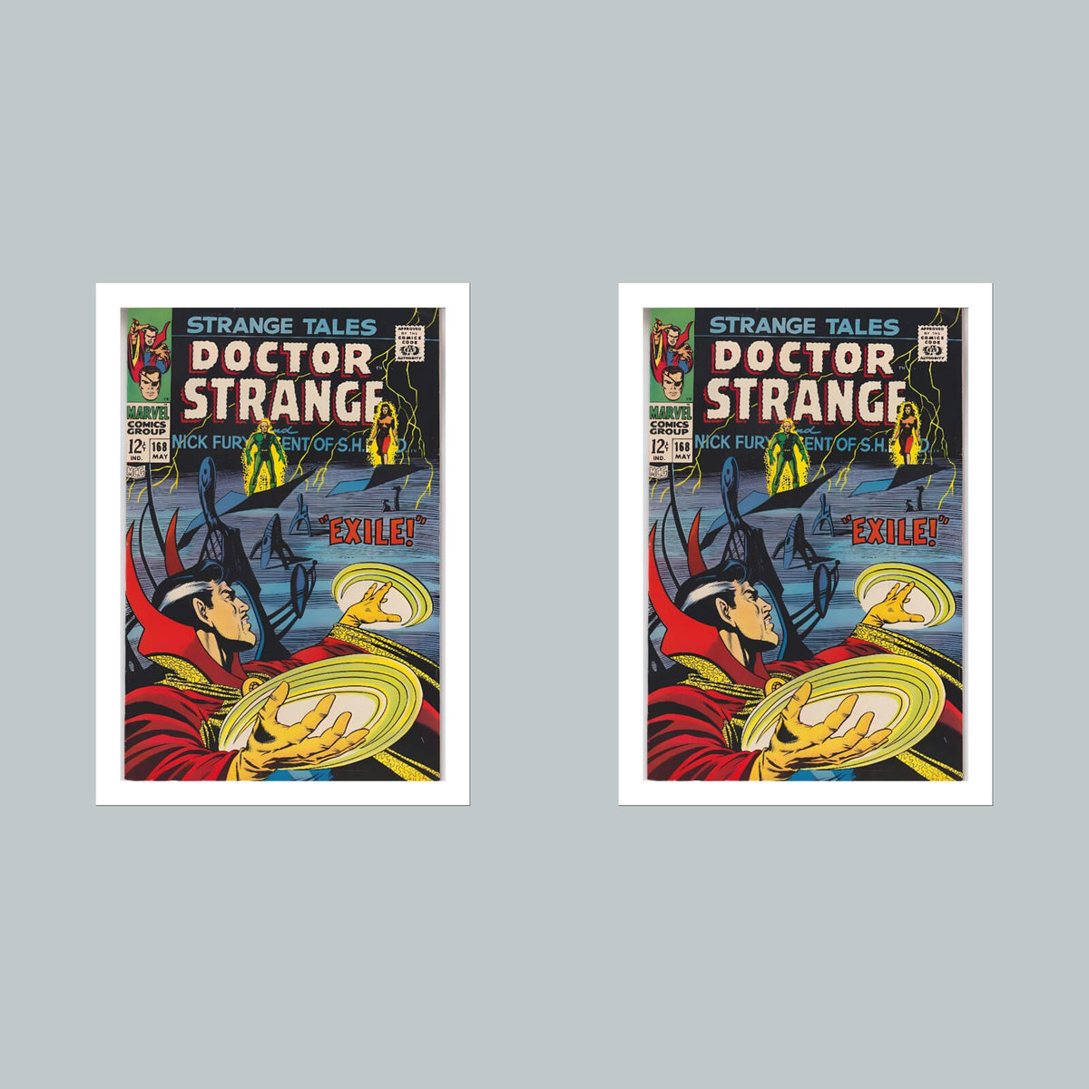2566 Strange Tales 8x10 Glossy Photo Comic Book CoverFast-Secure Shipping