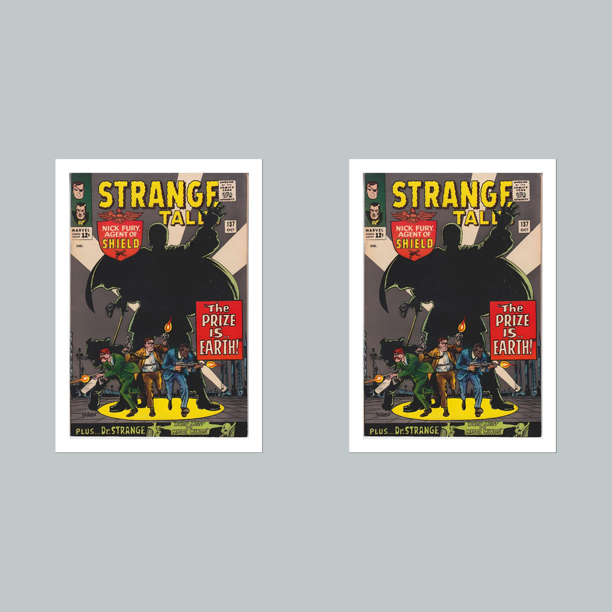 2480 Strange Tales 8x10 Glossy Photo Comic Book CoverFast-Secure Shipping