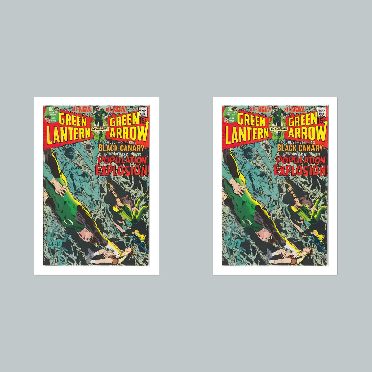 2164 Green Lantern 8x10 Glossy Photo Comic Book Cover Fast-Secure Shipping