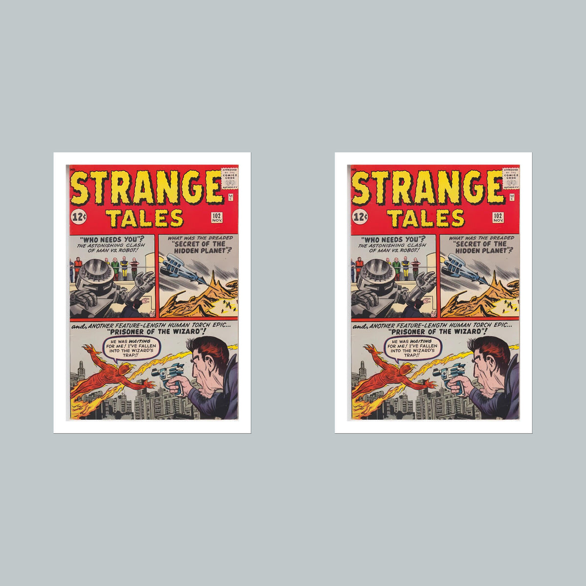 2422 Strange Tales 8x10 Glossy Photo Comic Book Cover Fast-Secure Shipping