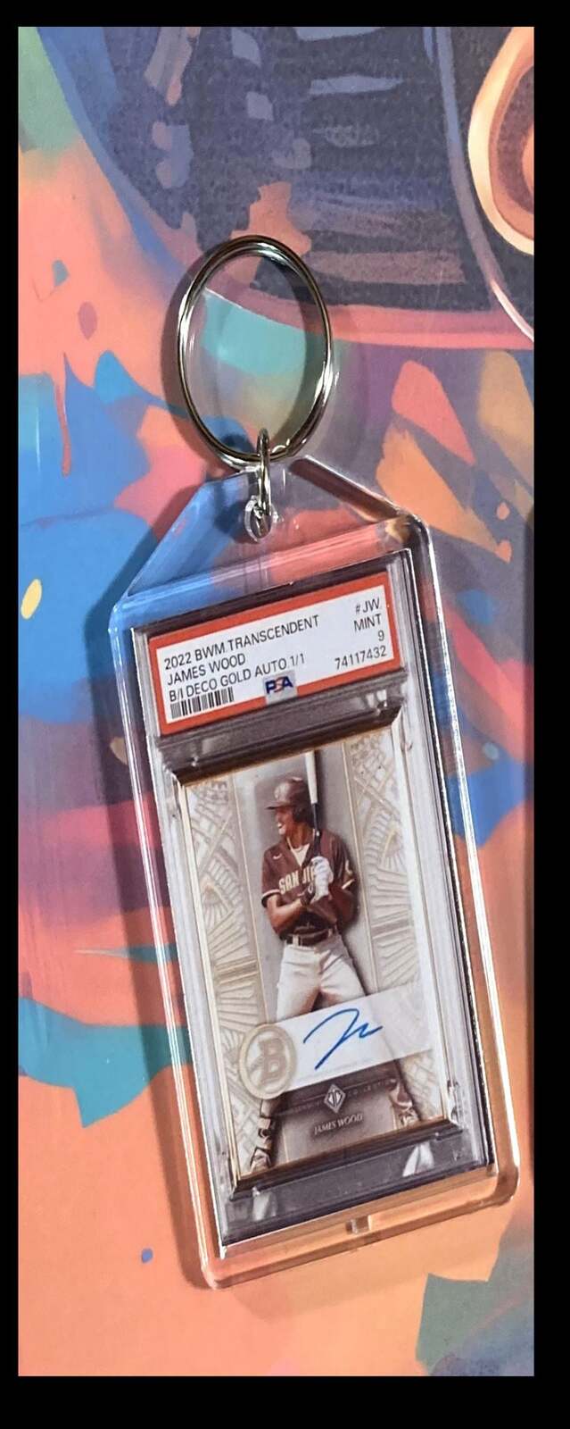 3068 Caleb Williams 2022 Bowman's Best University SuperFractor Keychain-Gift