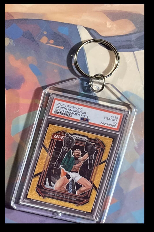 3097 Conor McGregor 2023 Panini Prizm Gold Shimmer