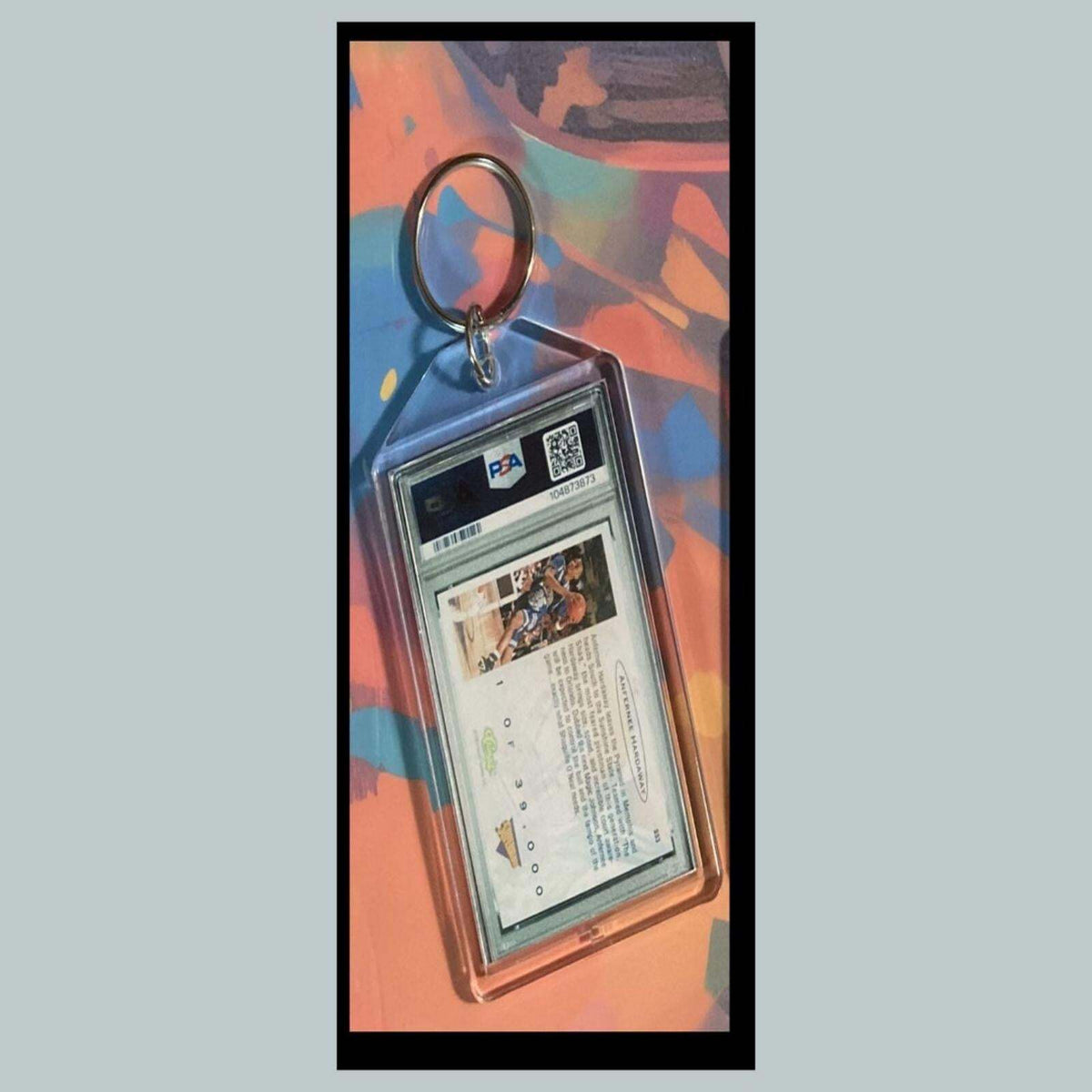 3424 Penny Hardaway 1993 Classic Illustrated Custom Hand Made Novelty Keychain