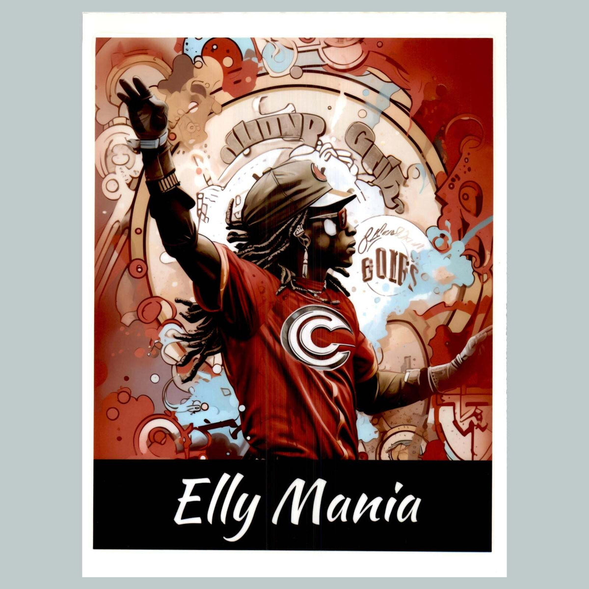 0009 P-8X10 Elly De La Cruz Mania Glossy Photo Fast Secure Shipping BBL