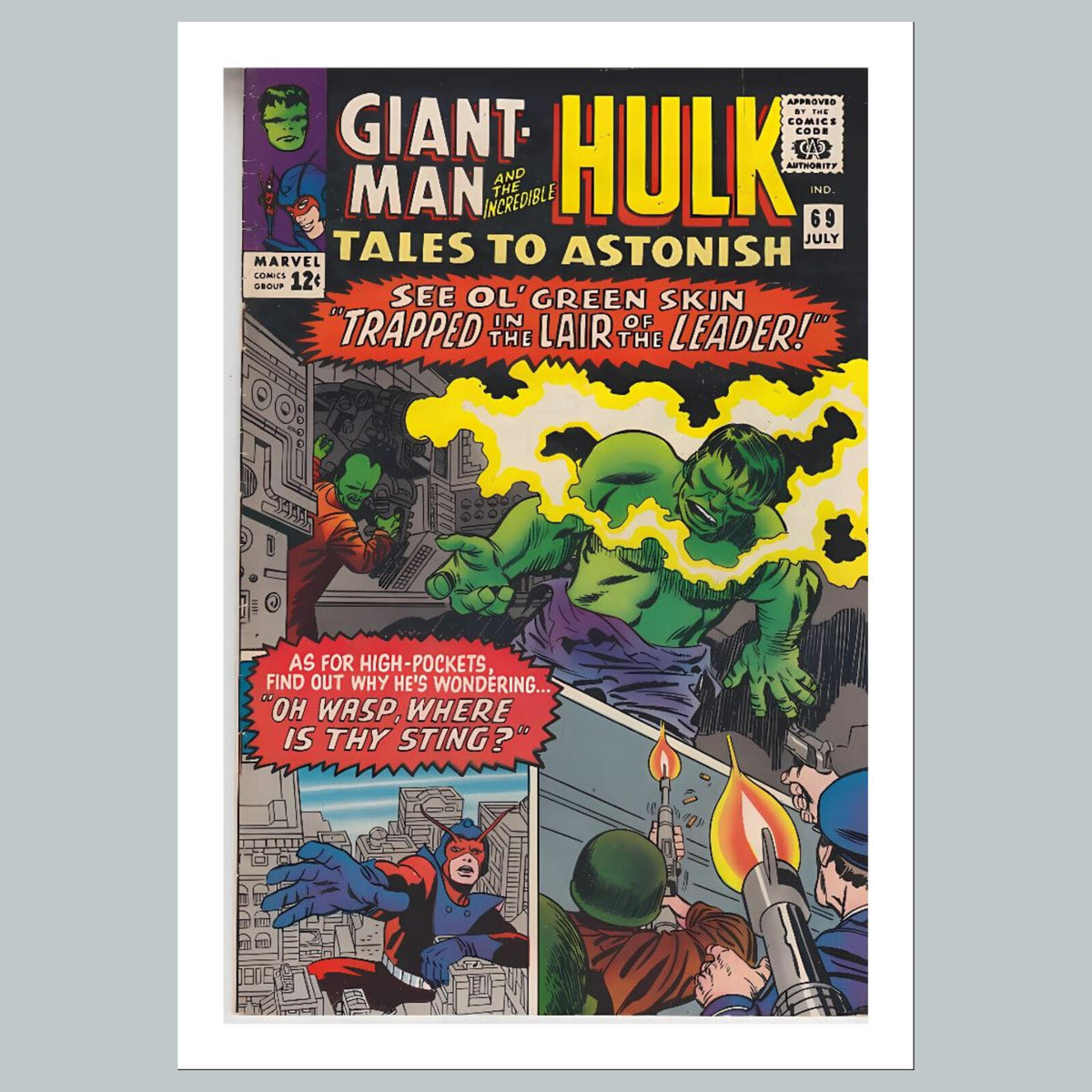 2329 Tales To Astonish 8x10 Glossy Photo Comic Book Cover Fast-Secure Shipping