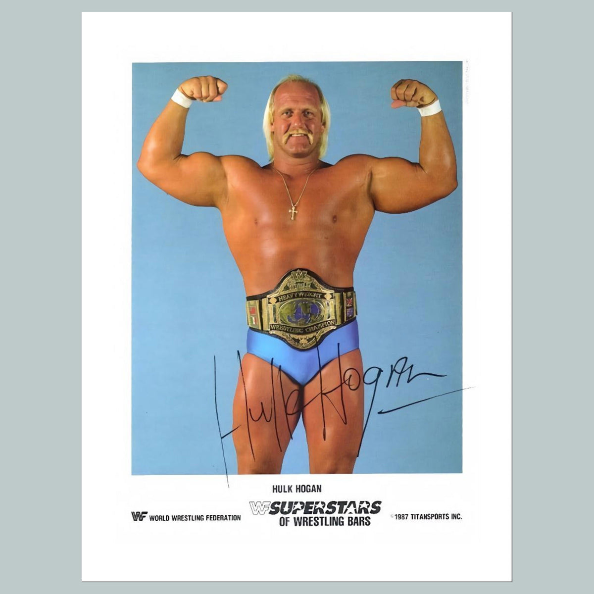 1528 WWF nagoH kluH 8x10 Glossy Photo Fast-Secure Shipping MS