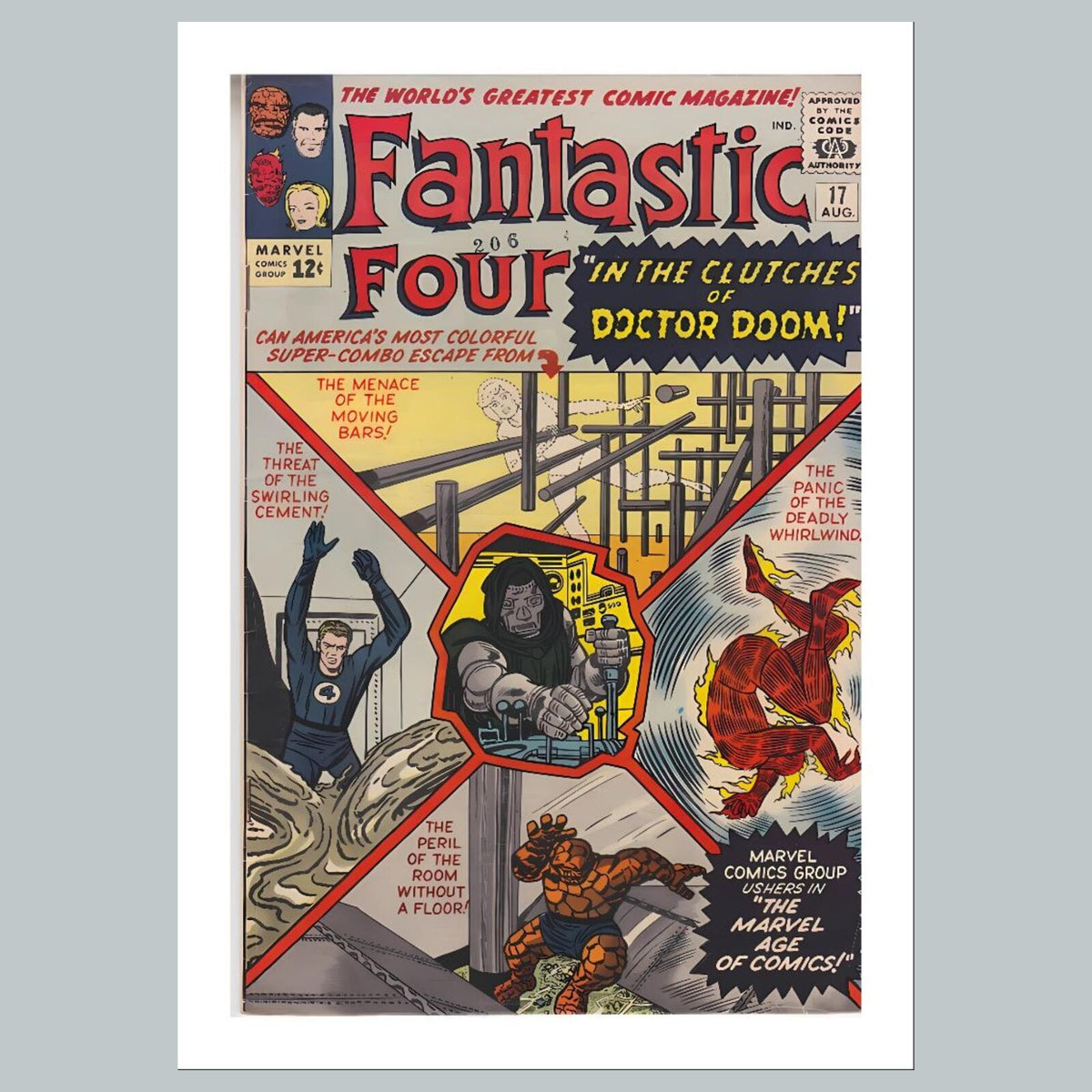 1951 Fantastic Four 8x10 Glossy Photo Comic Book Cover Fast-Secure Shipping