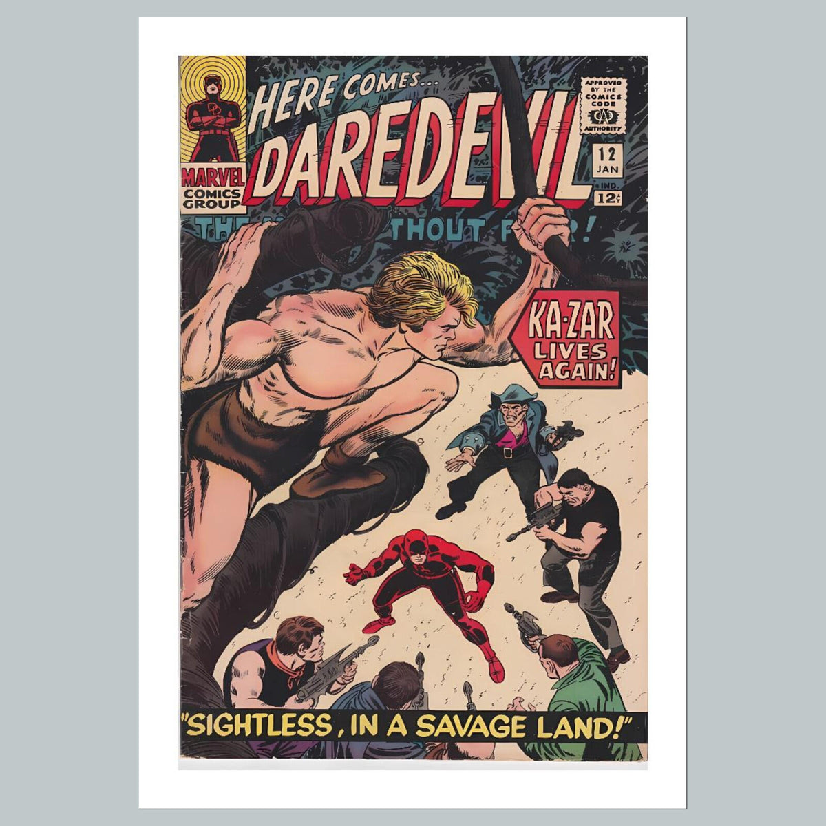 2004 Daredevil 8x10 Glossy Photo Comic Book Cover Fast-Secure Shipping