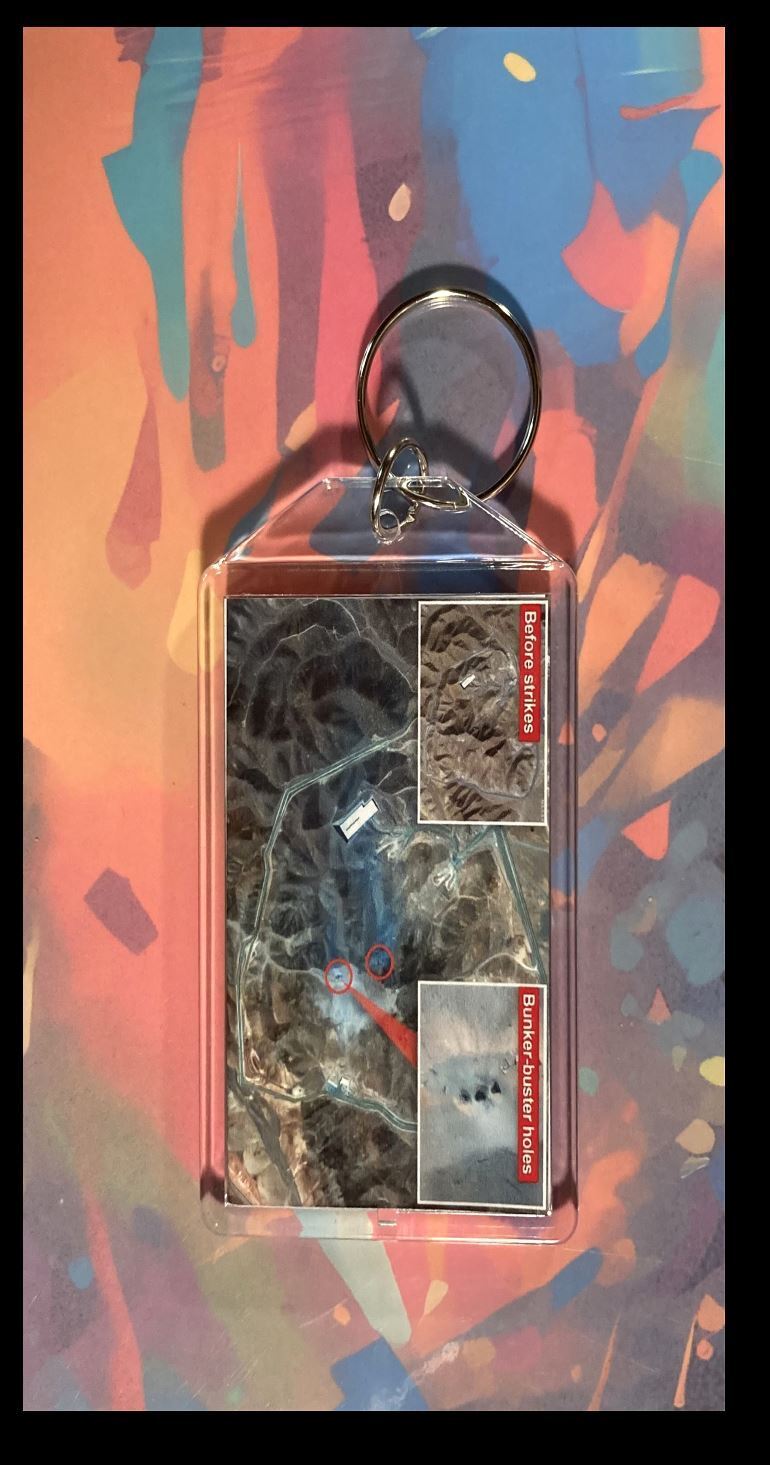 3352 Trump Before And After Proof  Custom Hand Made Keychain-Makes A Great Gift