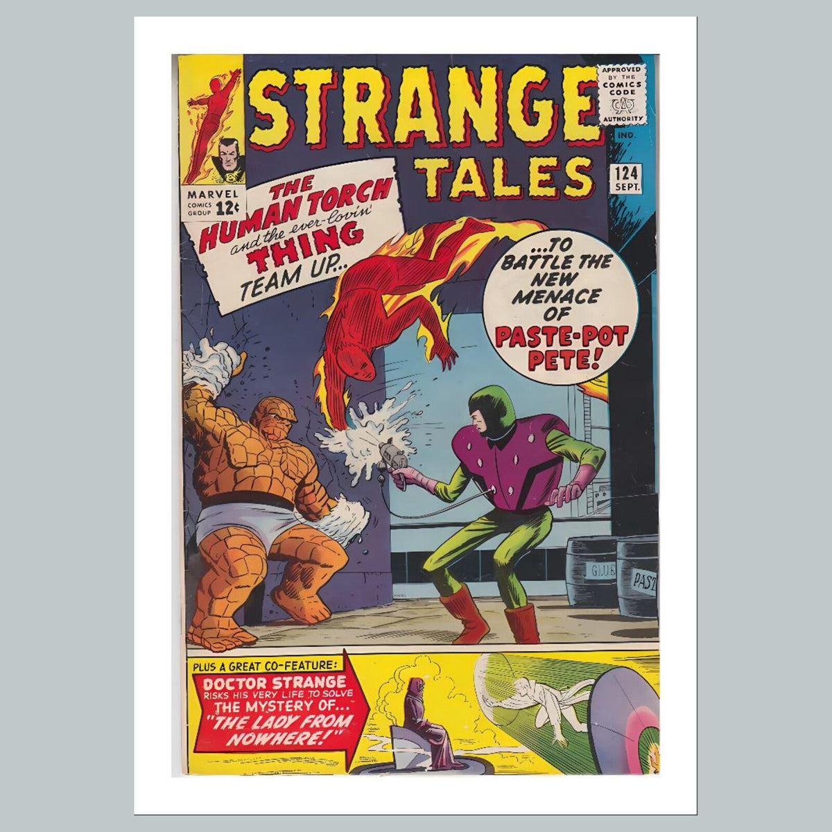 2519 Strange Tales 8x10 Glossy Photo Comic Book CoverFast-Secure Shipping