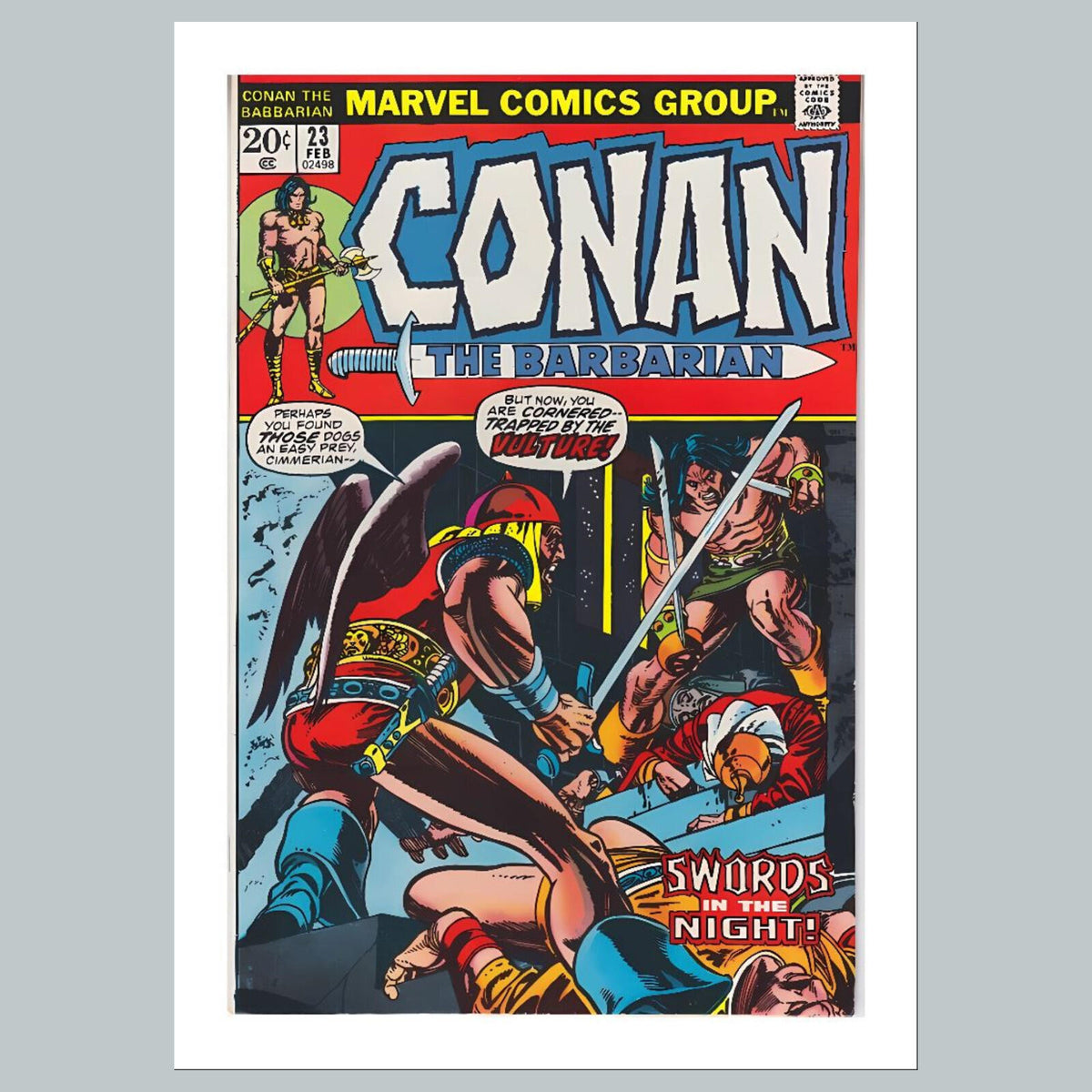 1910 Conan 8x10 Glossy Photo Comic Book Cover Fast-Secure Shipping