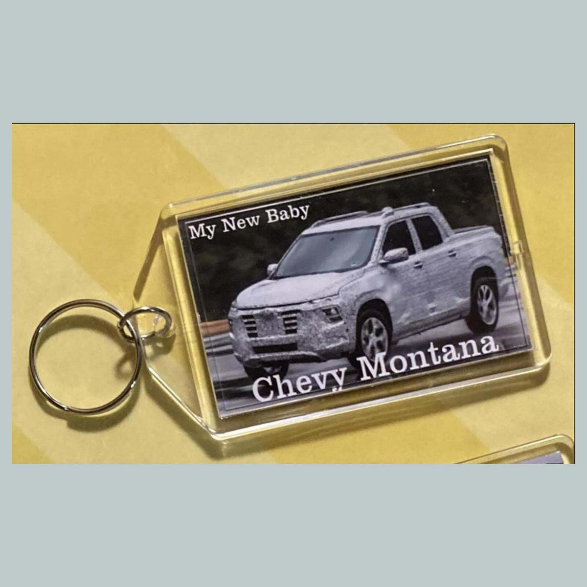 3669 New Truck Custom Hand Made Keychain