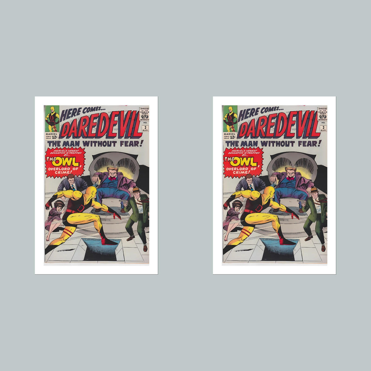 1917 Daredevil 8x10 Glossy Photo Comic Book Cover Fast-Secure Shipping