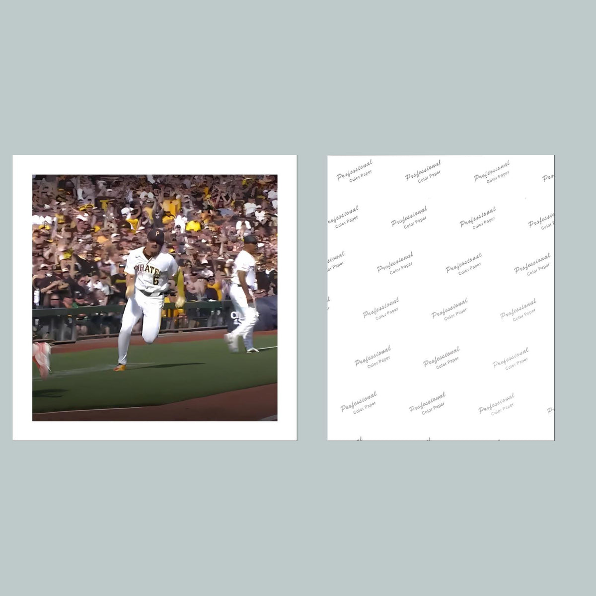 1576  8x10 Glossy Photo Konnor Griffin Debut 1st Hit Game Fast-Secure Shipping