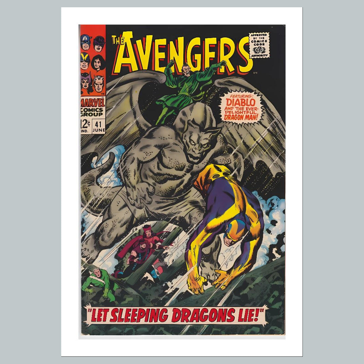 1856 Avengers 8x10 Glossy Photo Comic Book Cover Fast-Secure Shipping