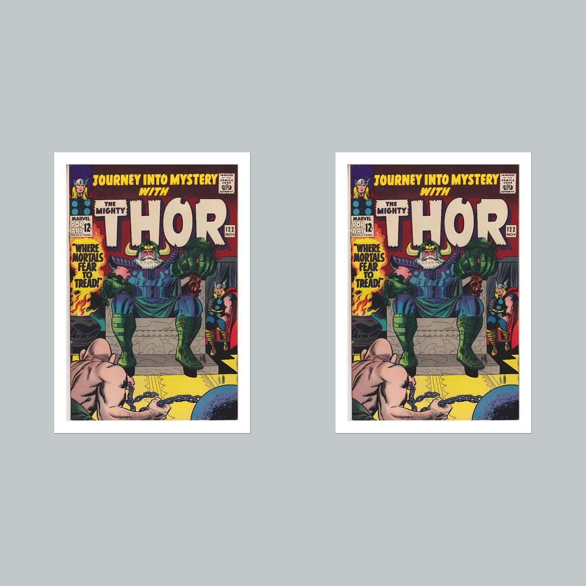2177  Thor 8x10 Glossy Photo Comic Book Cover Fast-Secure Shipping