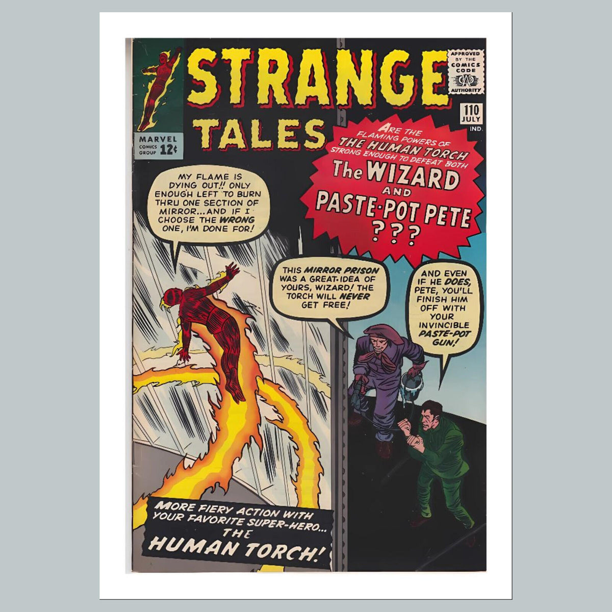 2420 Strange Tales 8x10 Glossy Photo Comic Book Cover Fast-Secure Shipping