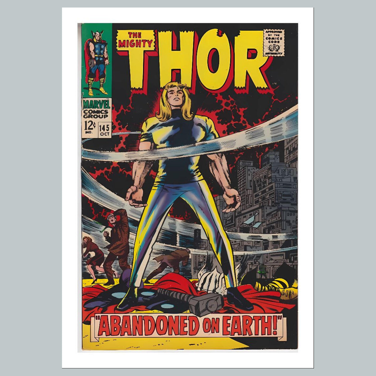2221  Thor 8x10 Glossy Photo Comic Book Cover Fast-Secure Shipping
