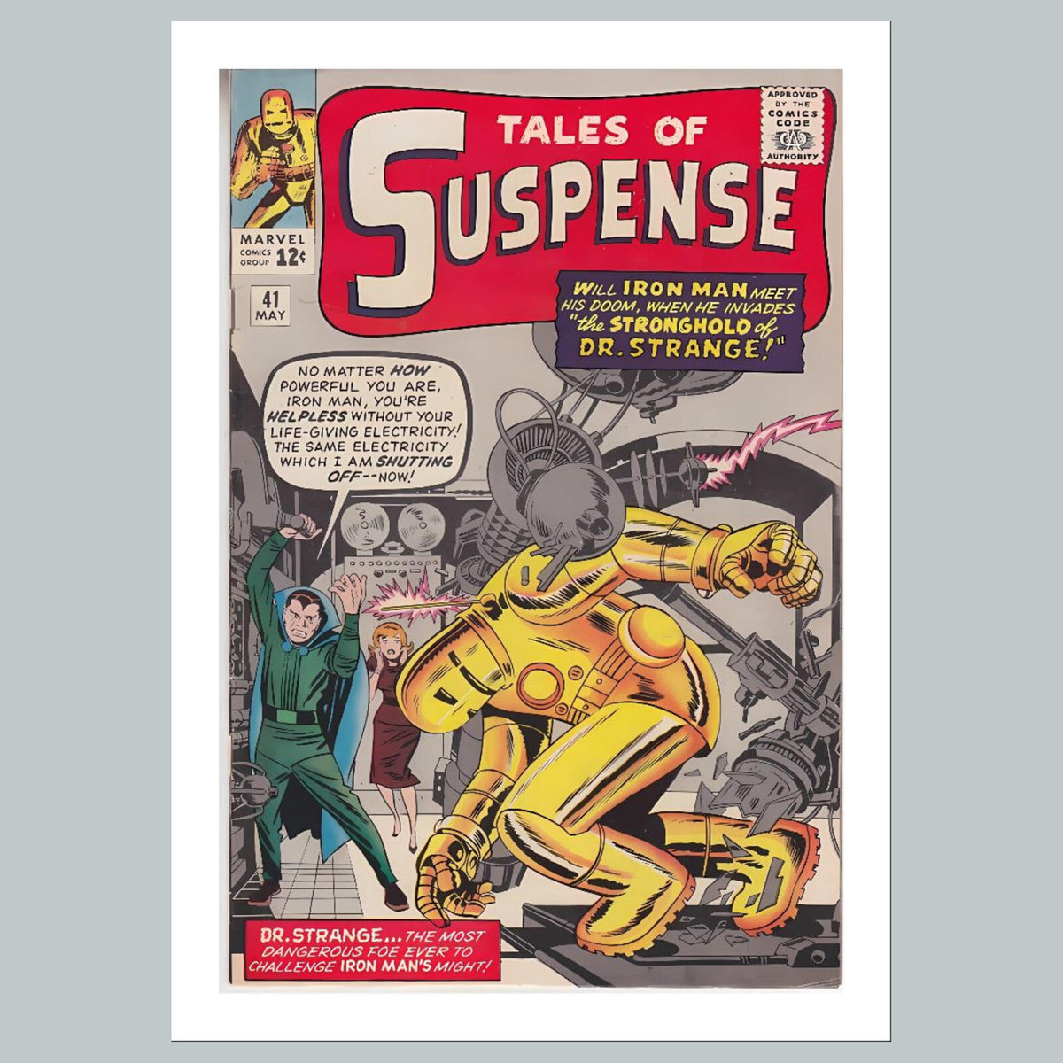 2576 Tales Of Suspense 8x10 Glossy Photo Comic Book CoverFast-Secure Shipping