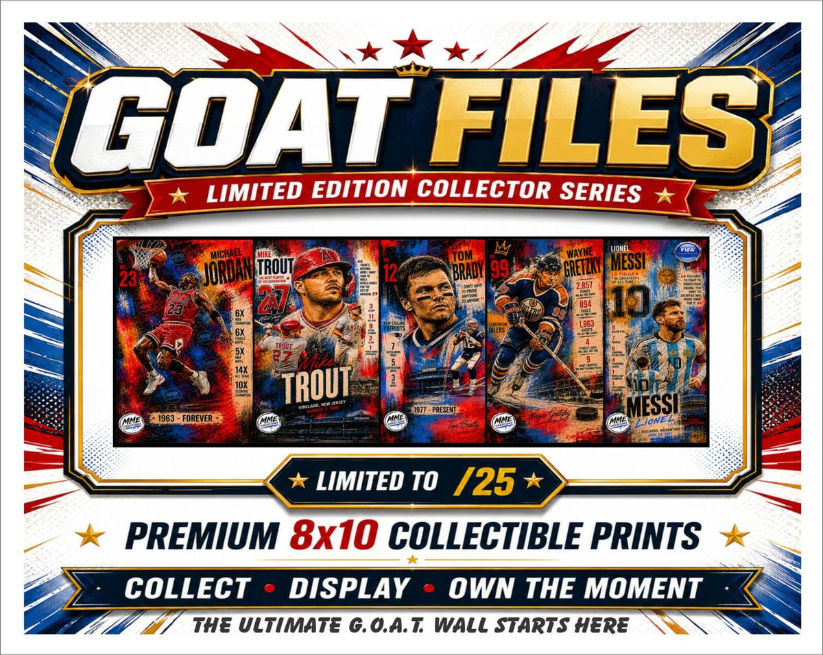 2663 The G.O.A.T. Files™ | Limited to /25 Zoom Art Set | 5 Giclée Print Bundle FBL