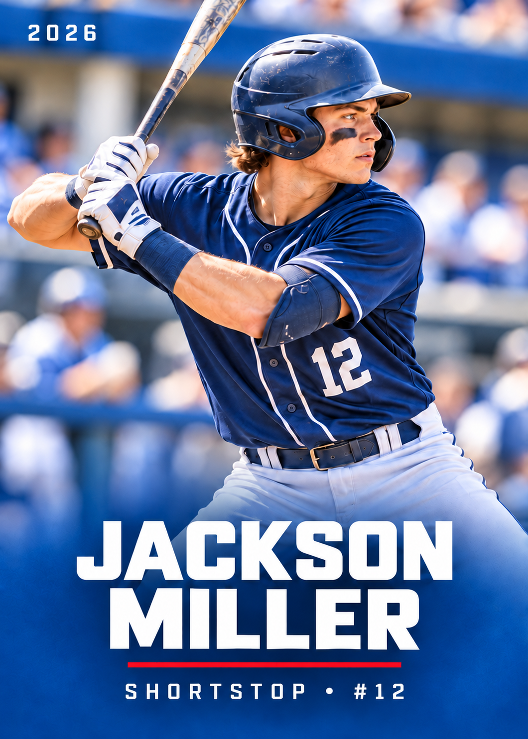 Personalized Laminated Baseball Cards — Lot of 8, 16, 24 or 32 Cards — Design 2