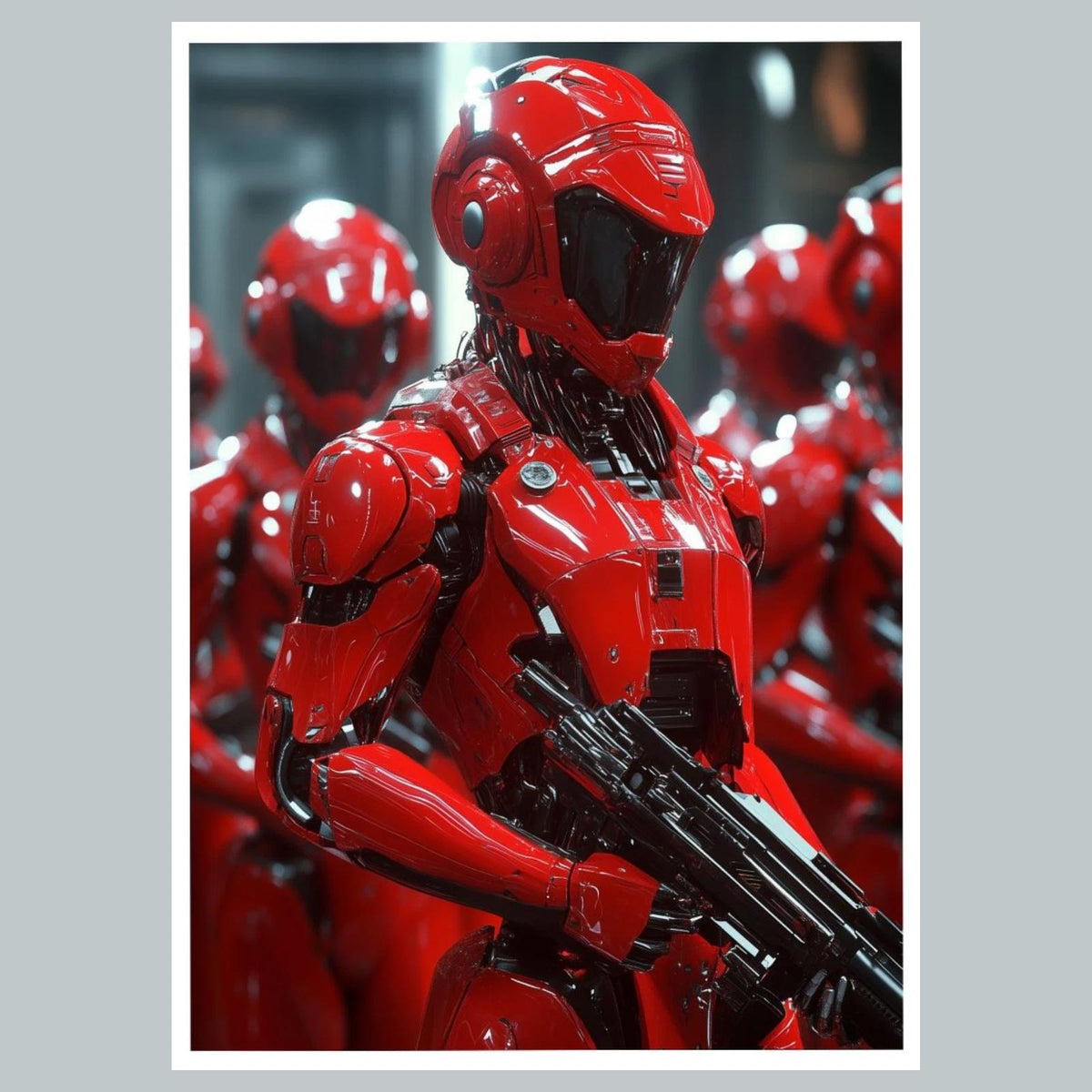 0578 Red Trooper 8x10 Glossy Photo - Fast Shipping MS